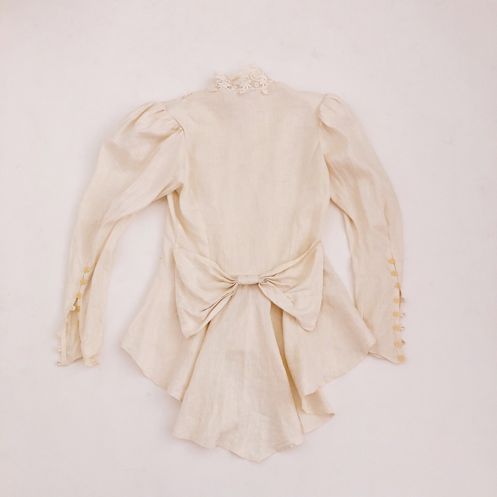 Gunne Sax | Linen Blouse
